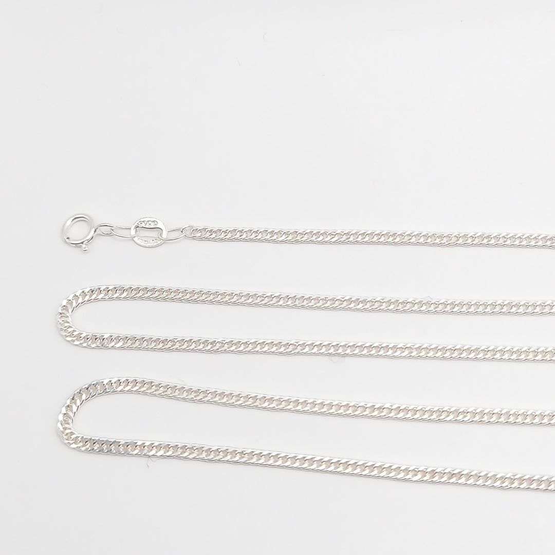 CADENA BARBADA PLATA .925 60 CM 4.82 GR (NUEVO)