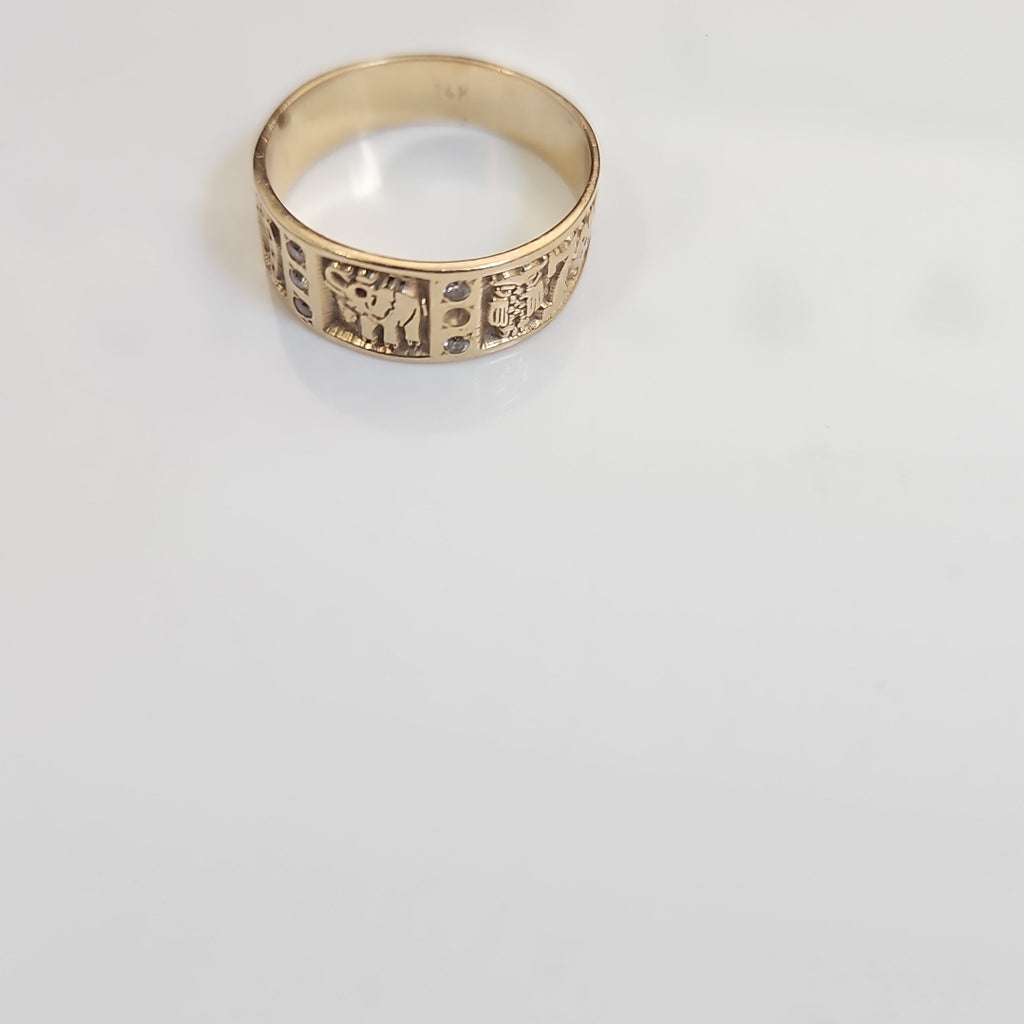 ANILLITO ORO 14 K 3,80 GRMS (SEMINUEVO)