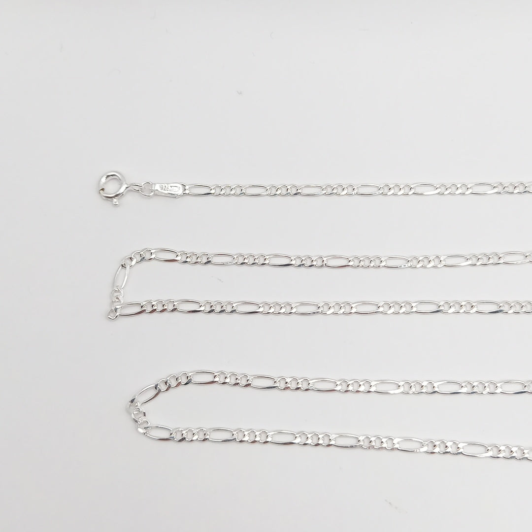 CADENA 3X1 PLATA .925 60 CM 5.22 GR (NUEVO)