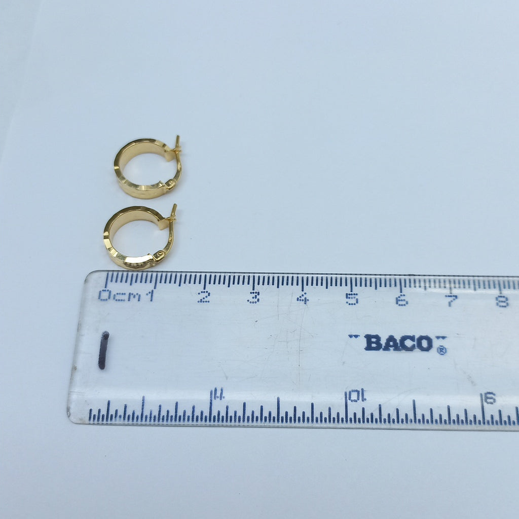 ARRACADAS PAR ORO 14 K 1,40 GRMS (SEMINUEVO)