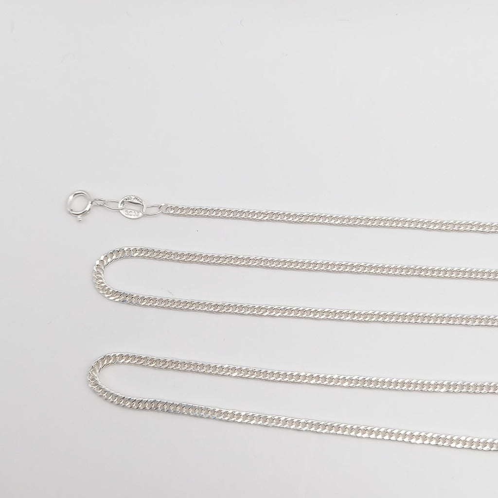 CADENA BARBADA PLATA .925 60 CM 4.82 GR (NUEVO)