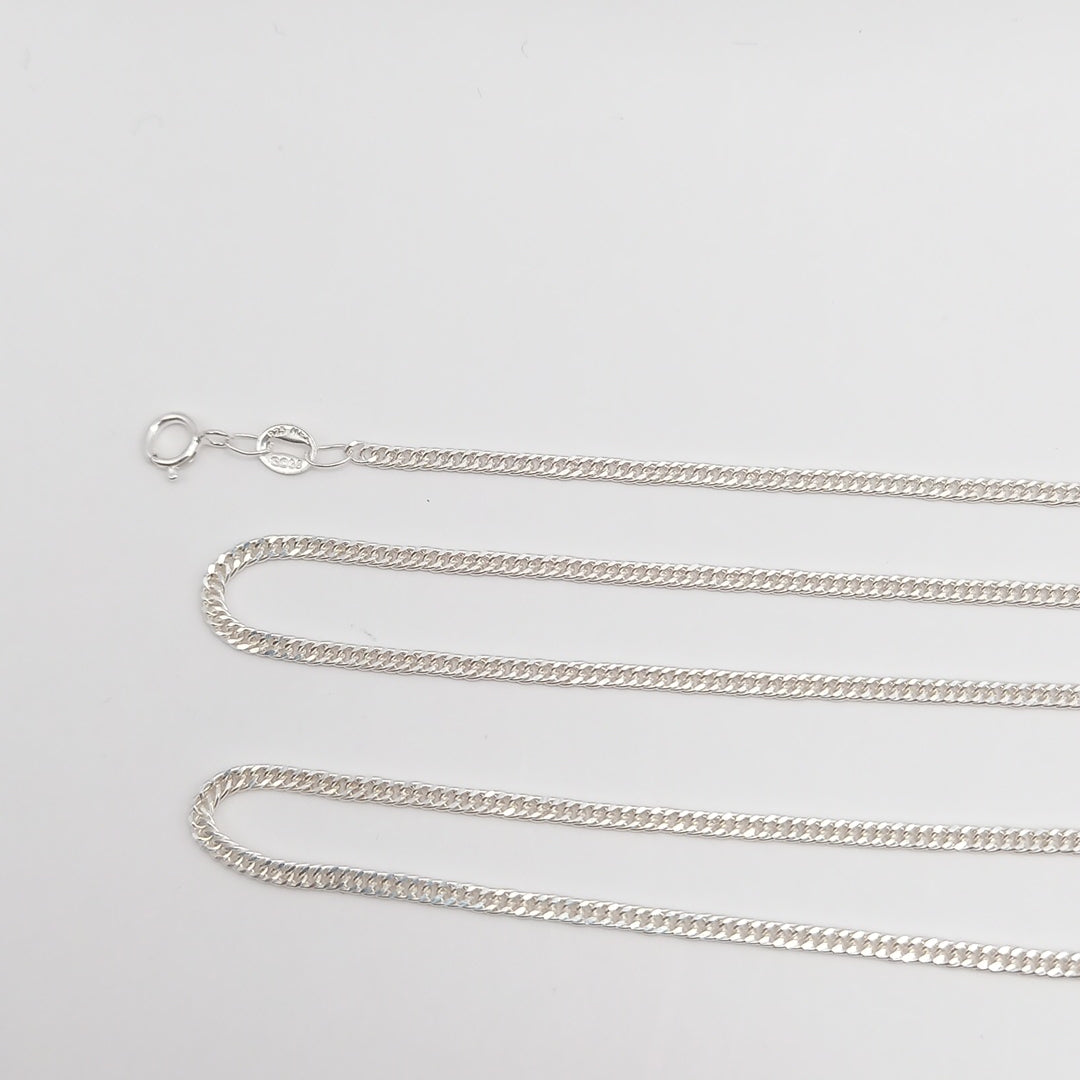 CADENA BARBADA PLATA .925 60 CM 4.82 GR (NUEVO)