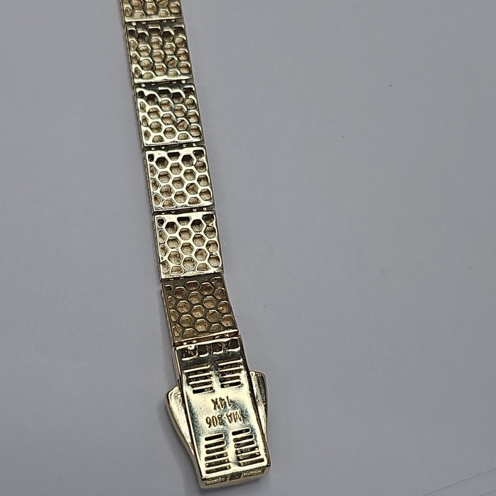 PULSERAS CABALLERO ORO 14K 17.2 (NUEVO)