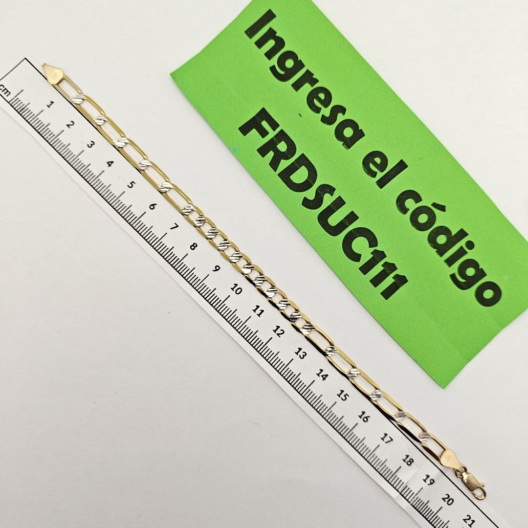 PULSERA ORO 14 K 8.2 GRMS (SEMINUEVO)