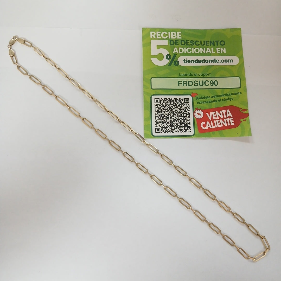 CADENA ORO 14 K 9.9 GRMS (SEMINUEVO)