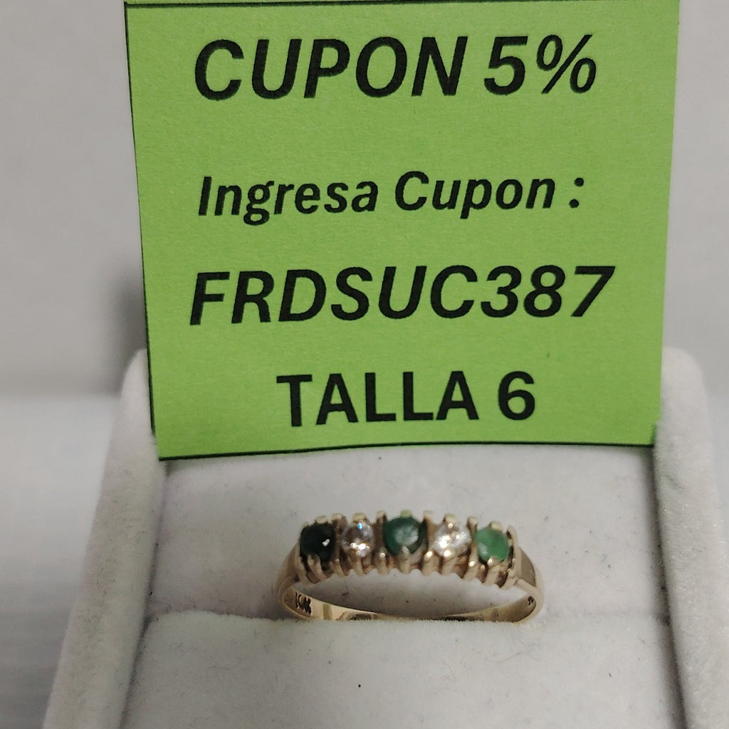 ANILLITO ORO 10 K 1.6 GRMS (SEMINUEVO)