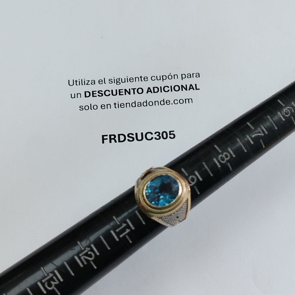 ANILLO ORO 14 K 6.2 GRMS (SEMINUEVO)