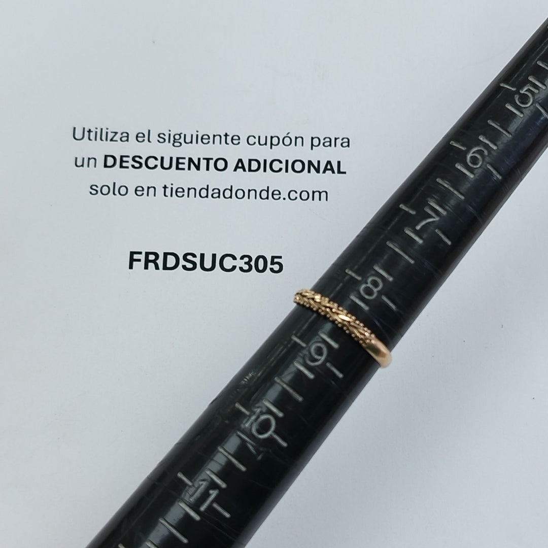 ANILLITO ORO 14 K 2 GRMS (SEMINUEVO)