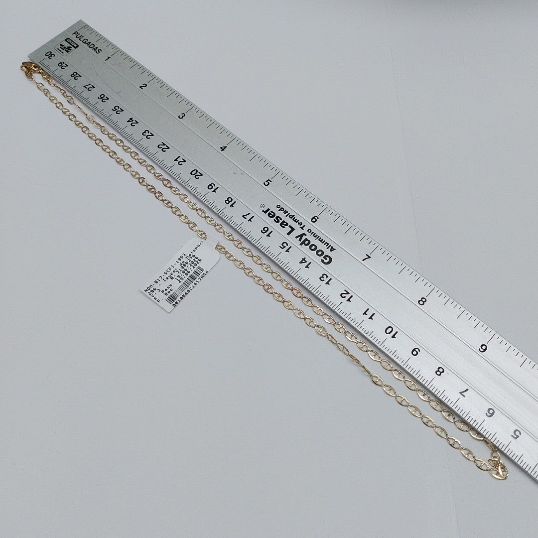 CADENA ORO 14 K 3,80 GRMS (SEMINUEVO)