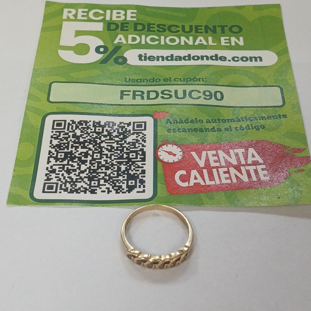 ANILLITO ORO 14 K 2 GRMS (SEMINUEVO)