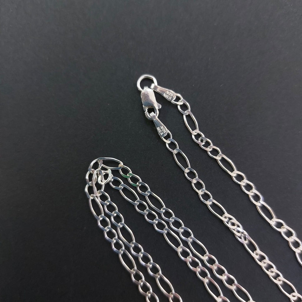 CADENA 3X1 PLATA .925 55 CM 4.42 GR (NUEVO)