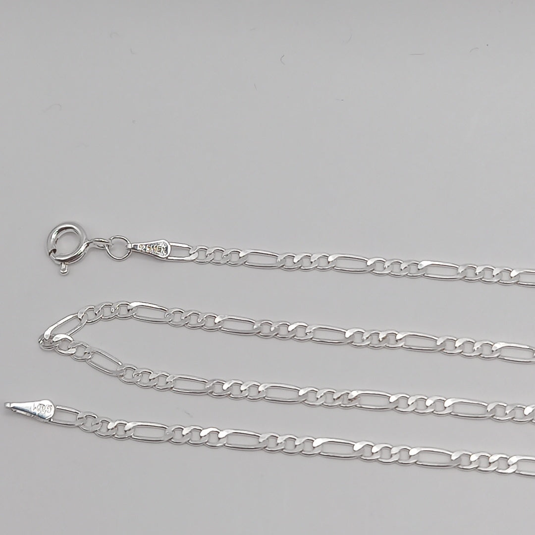 CADENA 3X1 PLATA .925 55 CM 4.32 GR (NUEVO)