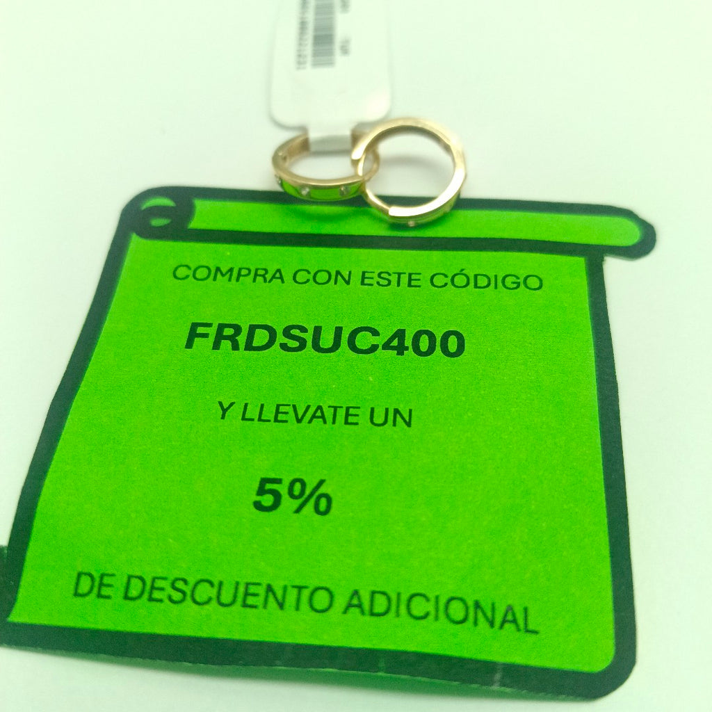 HUGGIES ORO 14K 1.4 (NUEVO)
