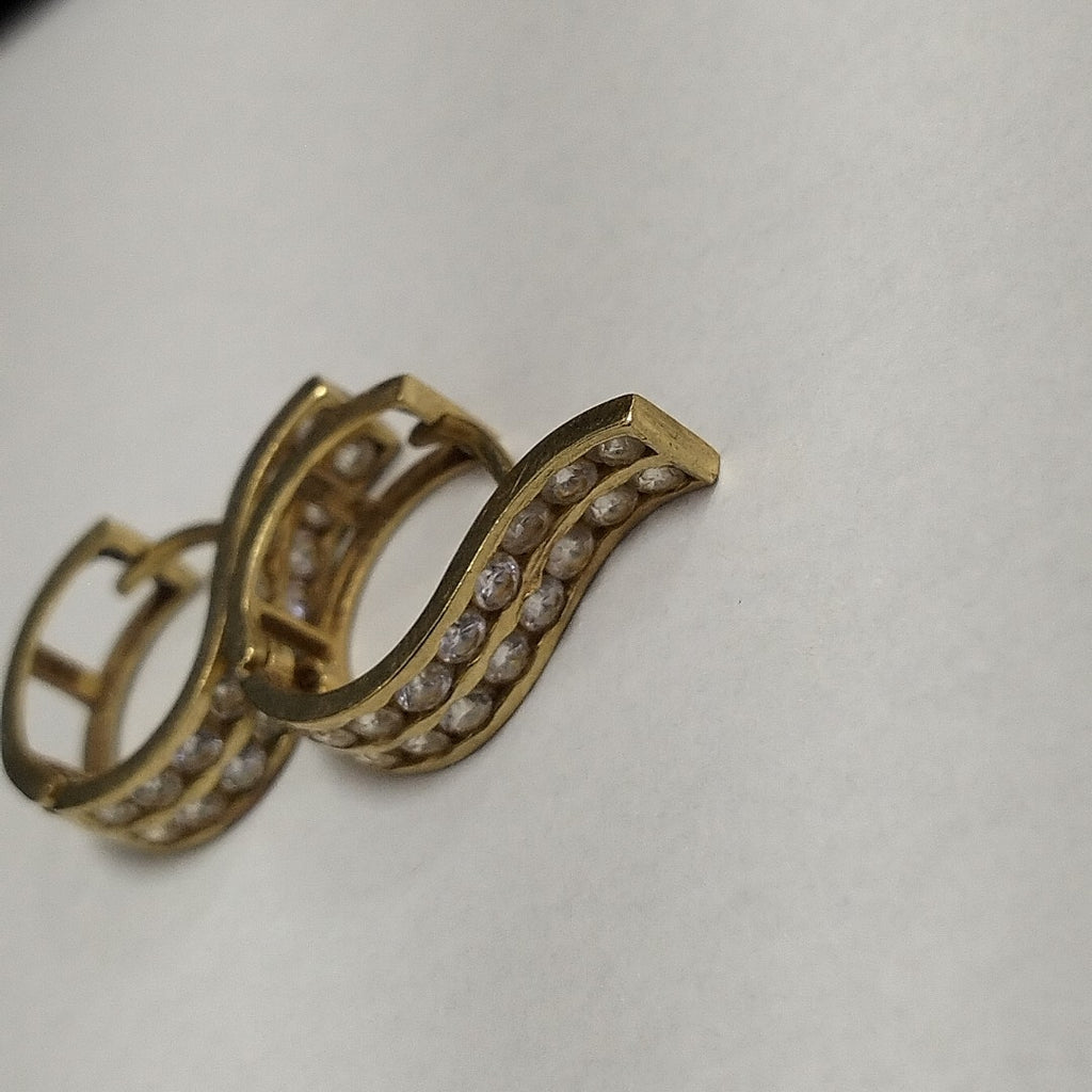 ARETES PAR ORO 14 K 2 GRMS (SEMINUEVO)
