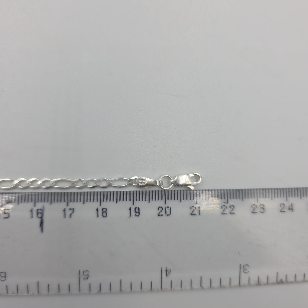 PULSERA TEJIDO 3X1 PLATA .925 21 CM 3.2 GR (NUEVO)