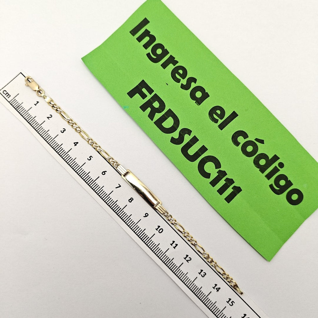 ESCLAVA ORO 14 K 3,10 GRMS (SEMINUEVO)