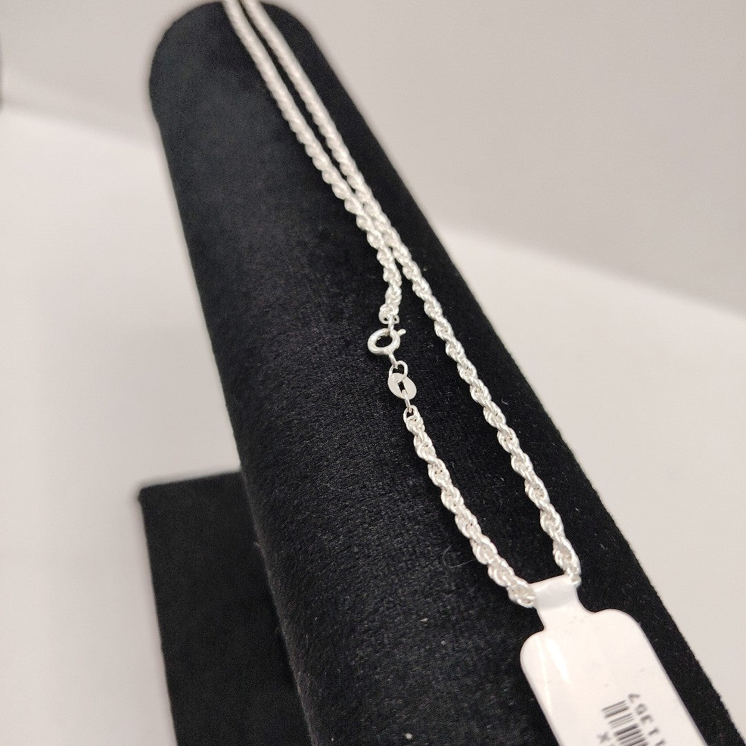 CADENA TORZAL PLATA .925 50 CM 8.52 GR (NUEVO)