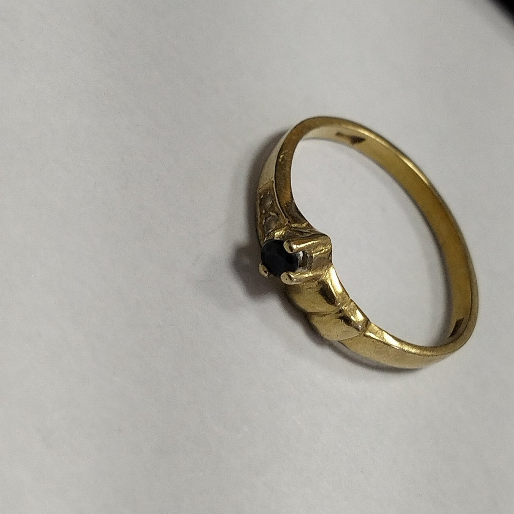 ANILLITO, SOLITARIO ORO 14 K 1.7 GRMS (SEMINUEVO)
