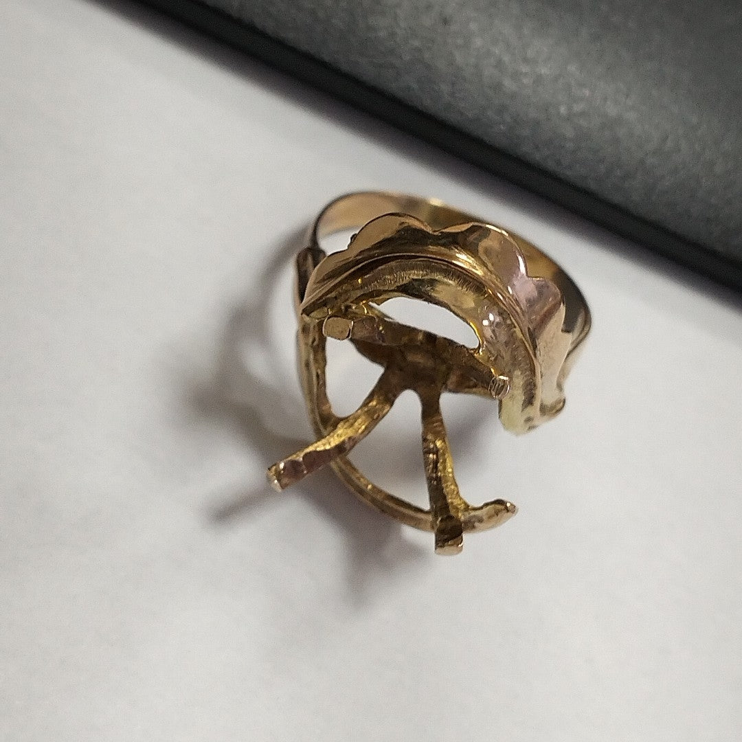 ANILLITO, SOLITARIO ORO 14 K 4.9 GRMS (SEMINUEVO)