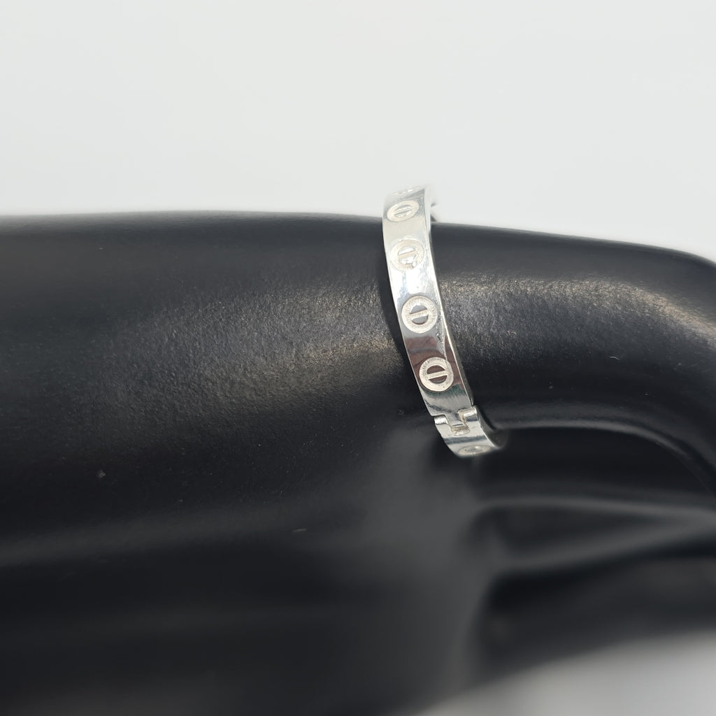 ARETES ARRACADAS FIG TORNILLOS PLATA .925 2.63 GR (NUEVO)