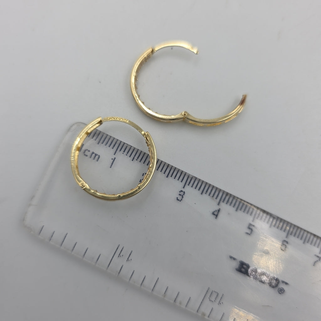 ARRACADAS PAR ORO 10 K 1.9 GRMS (SEMINUEVO)