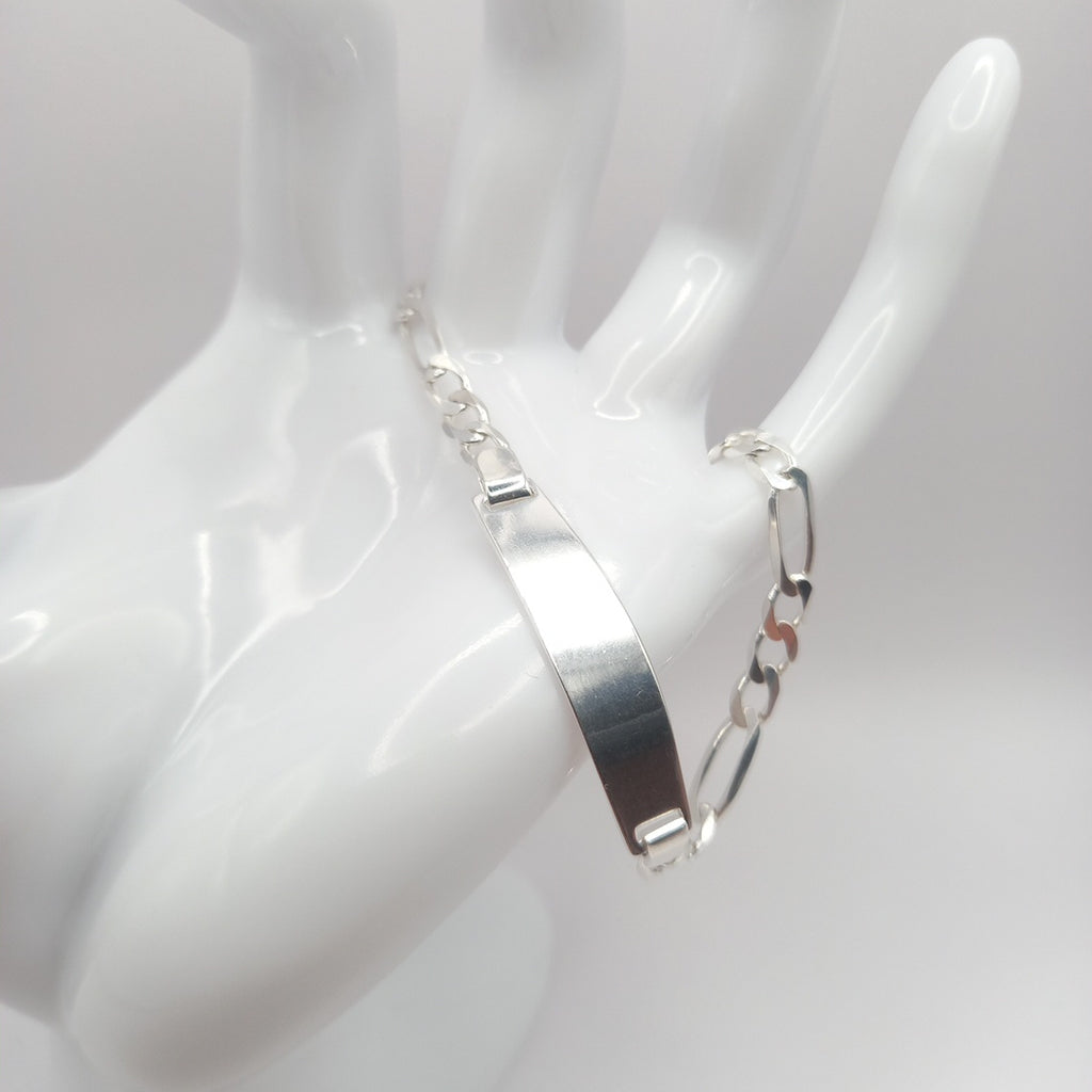 PULSERA TEJIDO ESCLAVA PLATA .925 18 CM 6.8 GR (NUEVO)