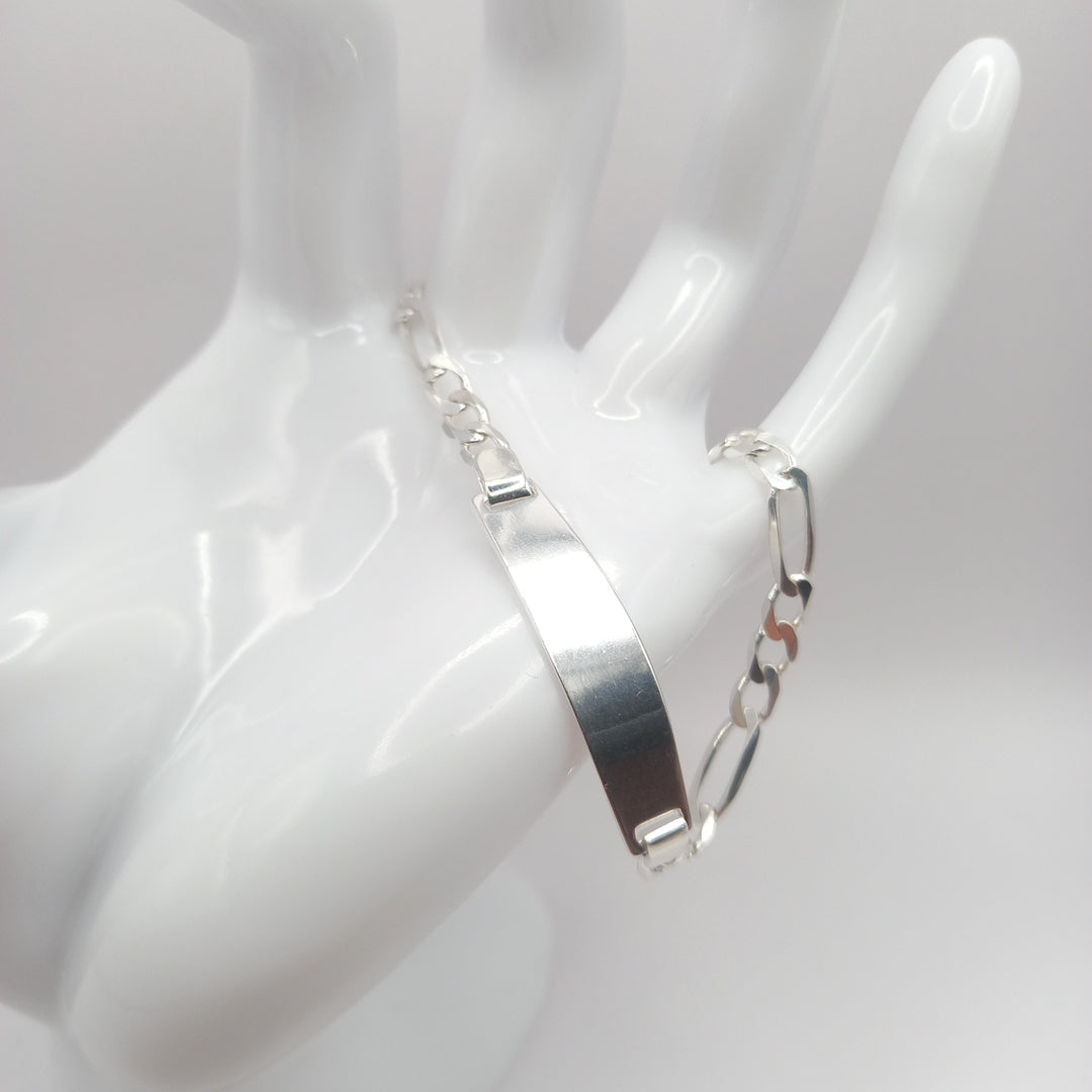 PULSERA TEJIDO ESCLAVA PLATA .925 18 CM 6.8 GR (NUEVO)