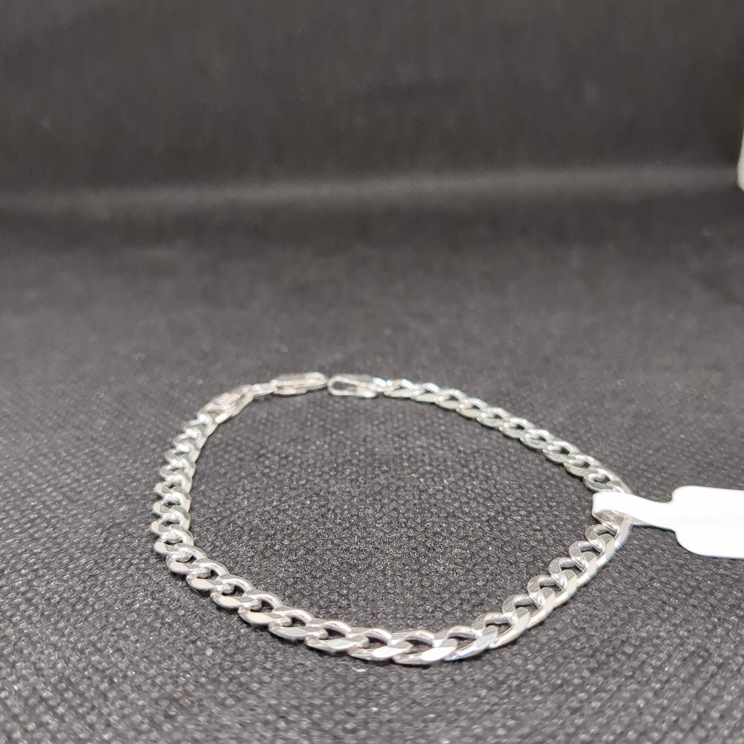 PULSERA BARBADA PLATA .925 18 CM 5.73 GR (NUEVO)