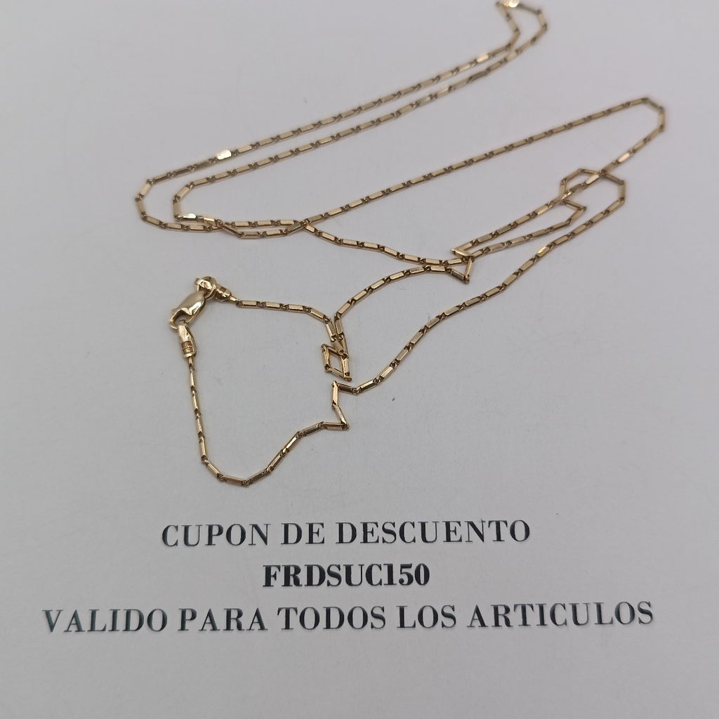 CADENA ORO 14 K 4 GRMS (SEMINUEVO)