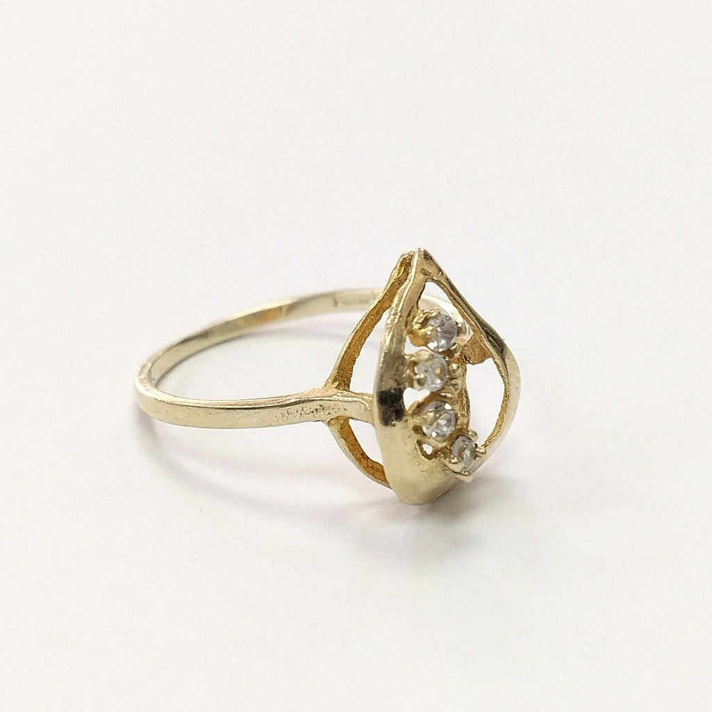 ANILLO ORO 10 K 1.3 GRMS (SEMINUEVO)
