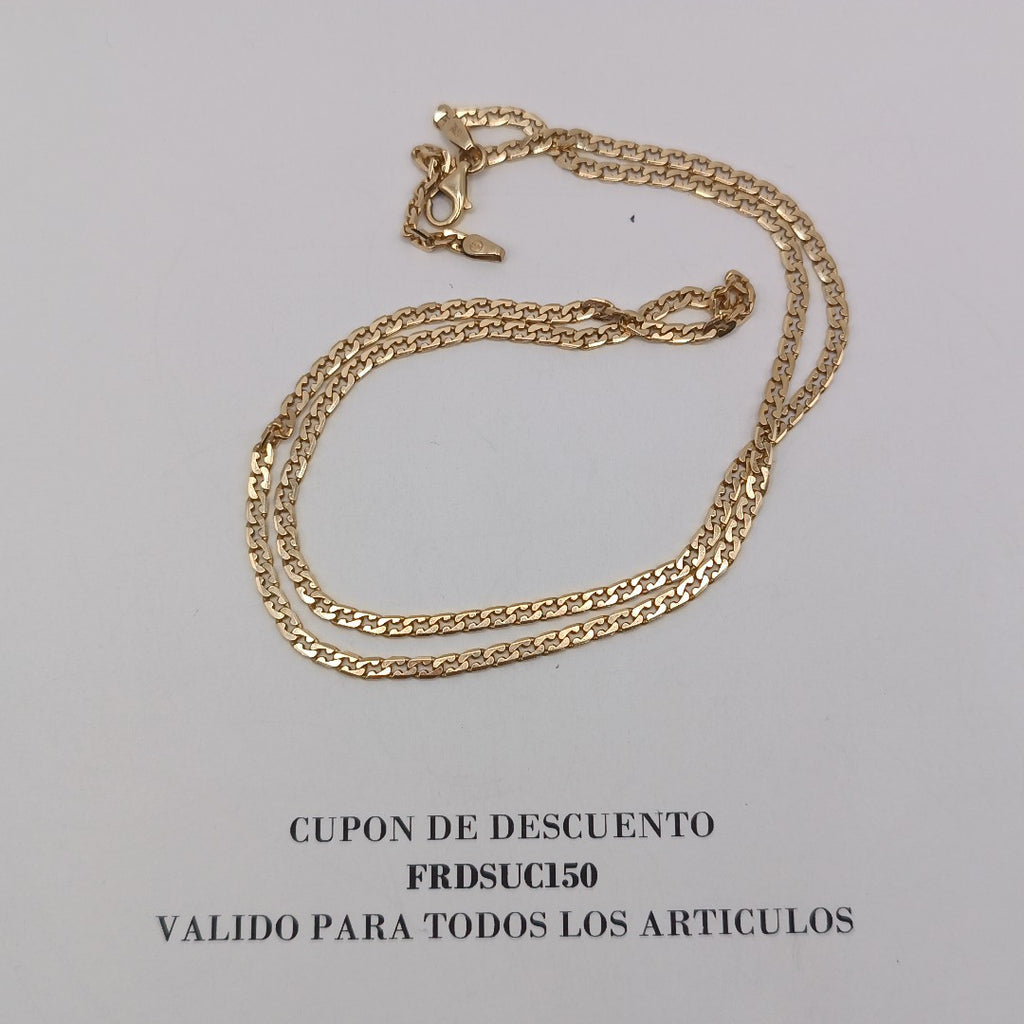 CADENA ORO 14 K 9.6 GRMS (SEMINUEVO)