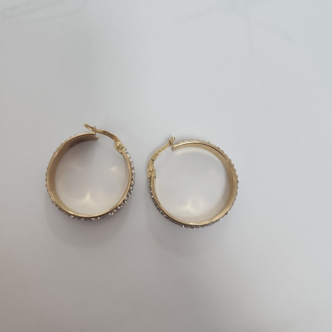 ARRACADAS PAR ORO 14 K 2.9 GRMS (SEMINUEVO)