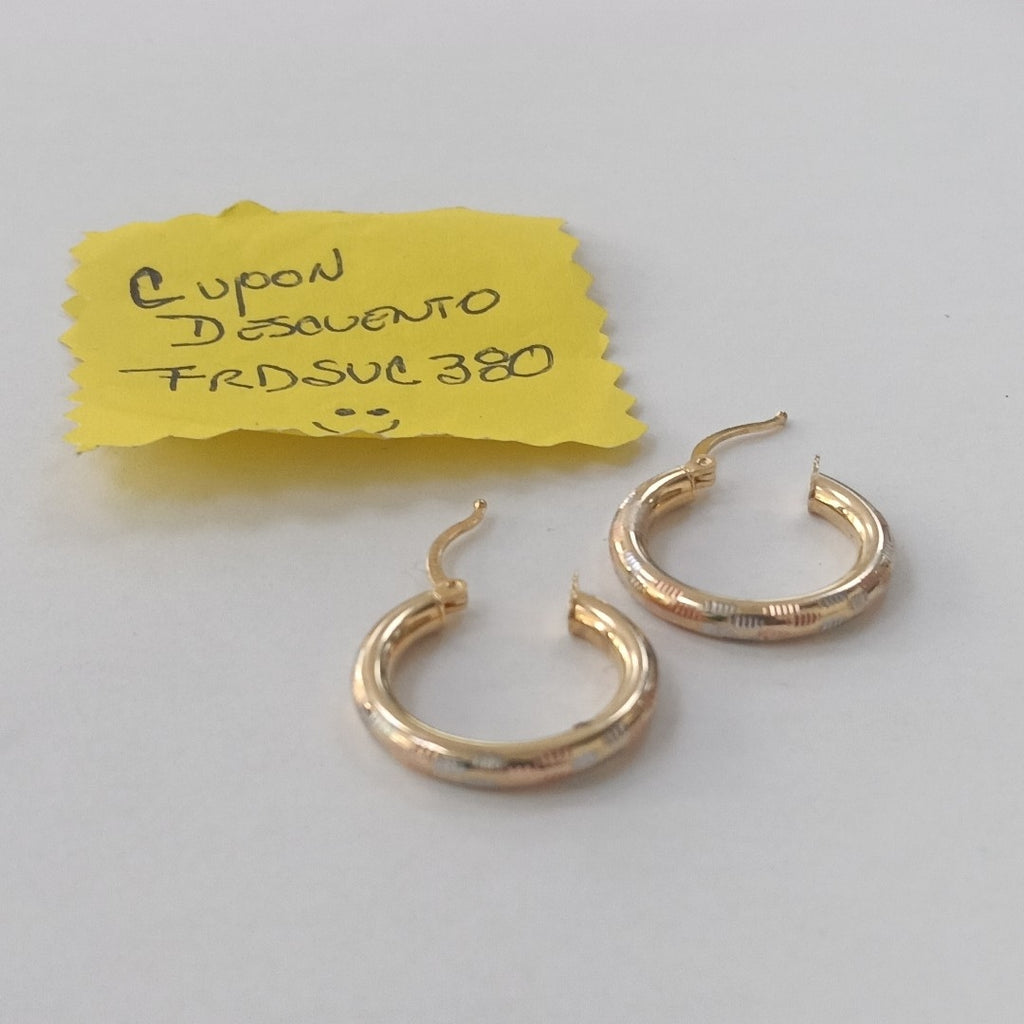 ARRACADAS ORO 14K 2.2 (NUEVO)