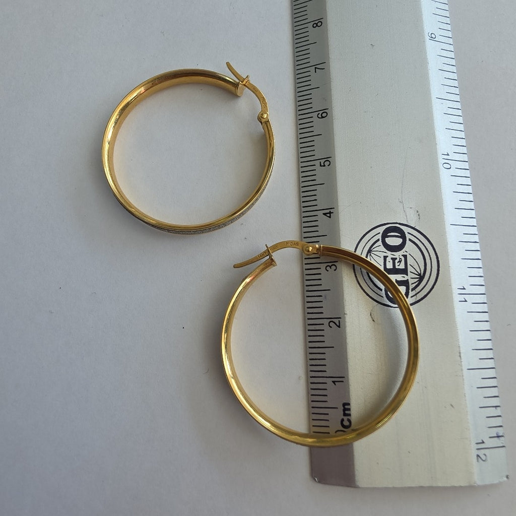 ARRACADAS PAR ORO 10 K 3.3 GRMS (SEMINUEVO)