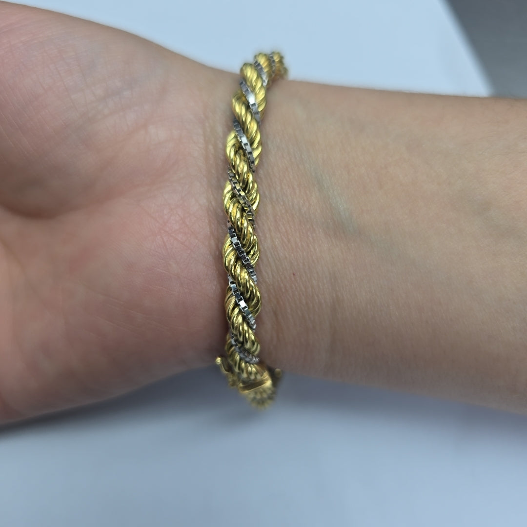 PULSERA ORO 18 K 17.9 GRMS (SEMINUEVO)