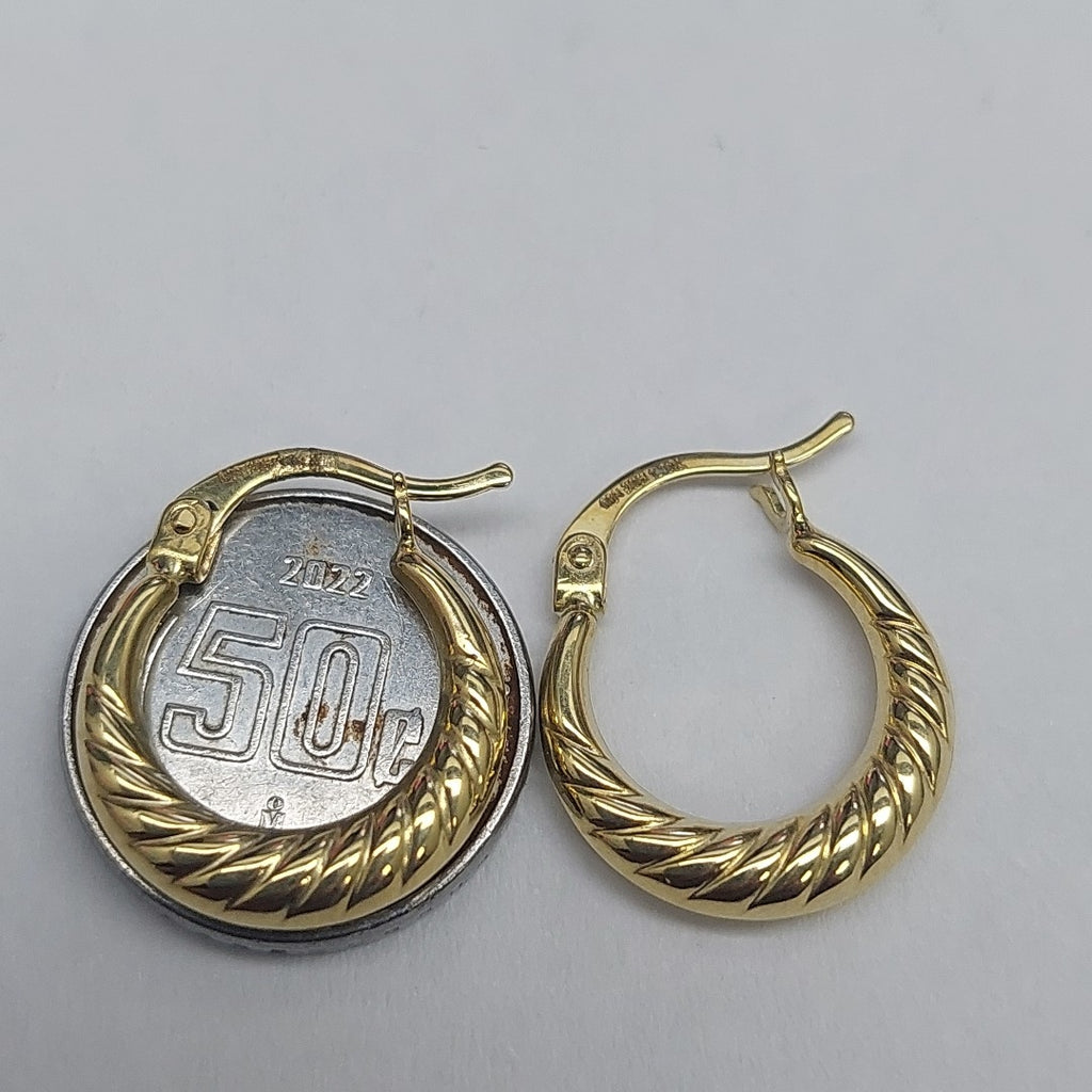ARRACADAS ORO 14K 1.1 (NUEVO)