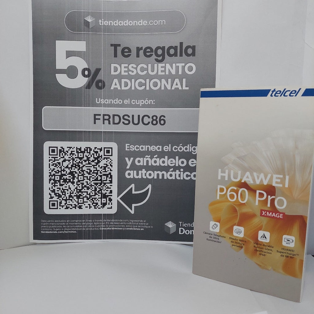 CELULAR HUAWEI P60 PRO MNA-LX9 (2023) 256 GB 8 GB RAM (SEMINUEVO)