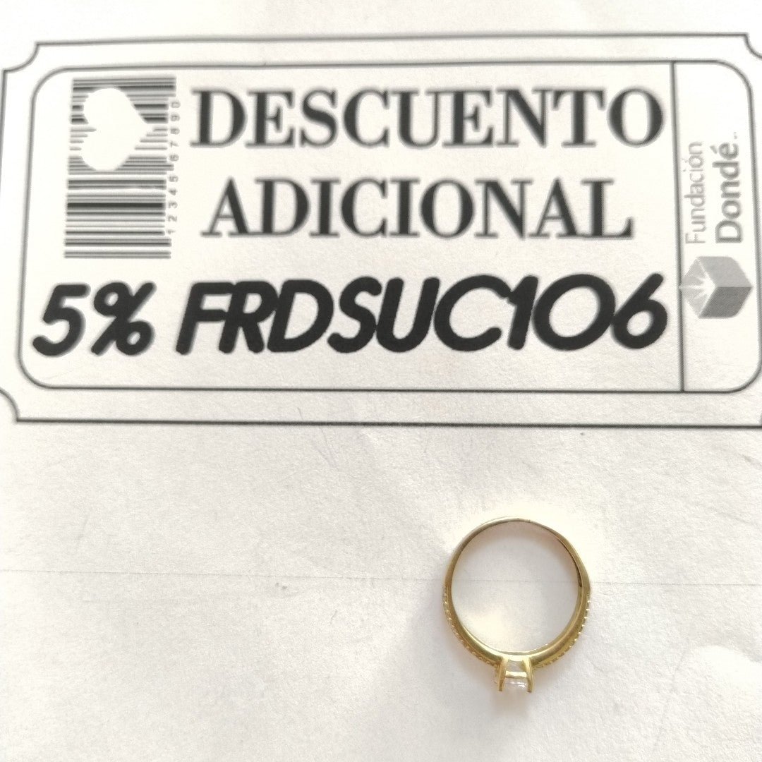 ANILLITO ORO 10 K 1.9 GRMS (SEMINUEVO)