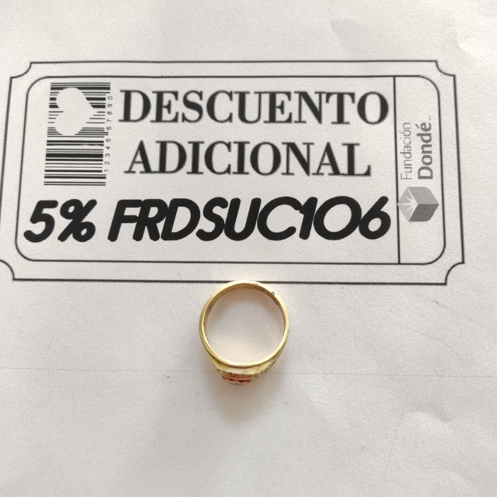 ANILLITO ORO 14 K 8.4 GRMS (SEMINUEVO)