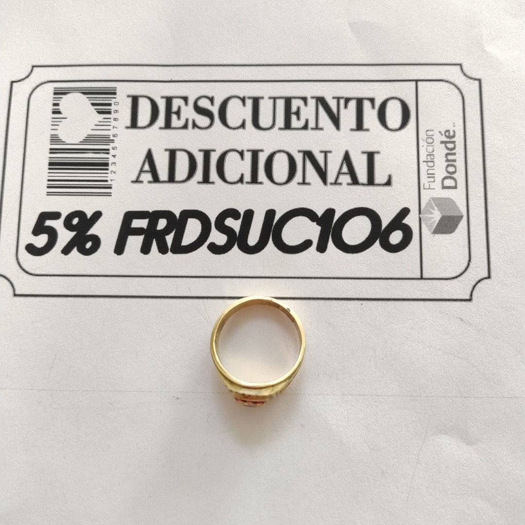 ANILLITO ORO 14 K 8.4 GRMS (SEMINUEVO)