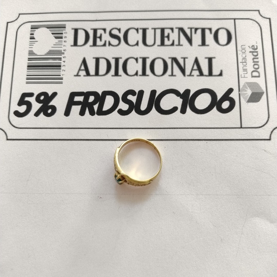 ANILLITO ORO 14 K 3.7 GRMS (SEMINUEVO)