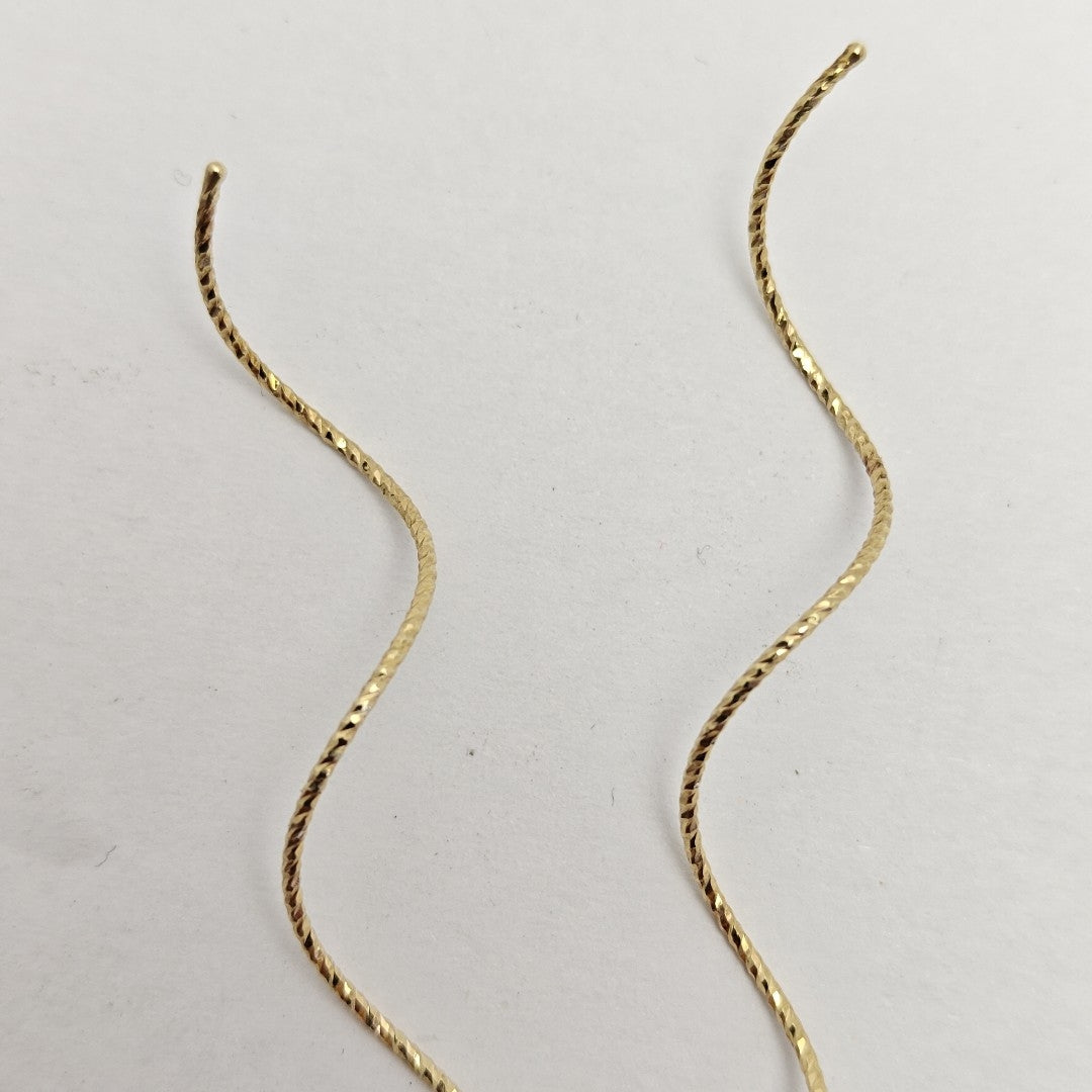 VIOLADORES PAR ORO 14 K 2 GRMS (SEMINUEVO)