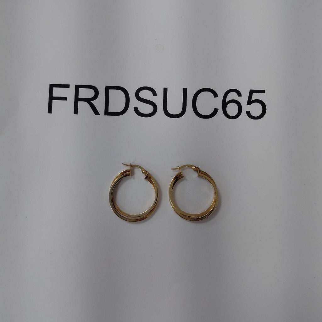 ARRACADAS PAR ORO 14 K 2.5 GRMS (SEMINUEVO)