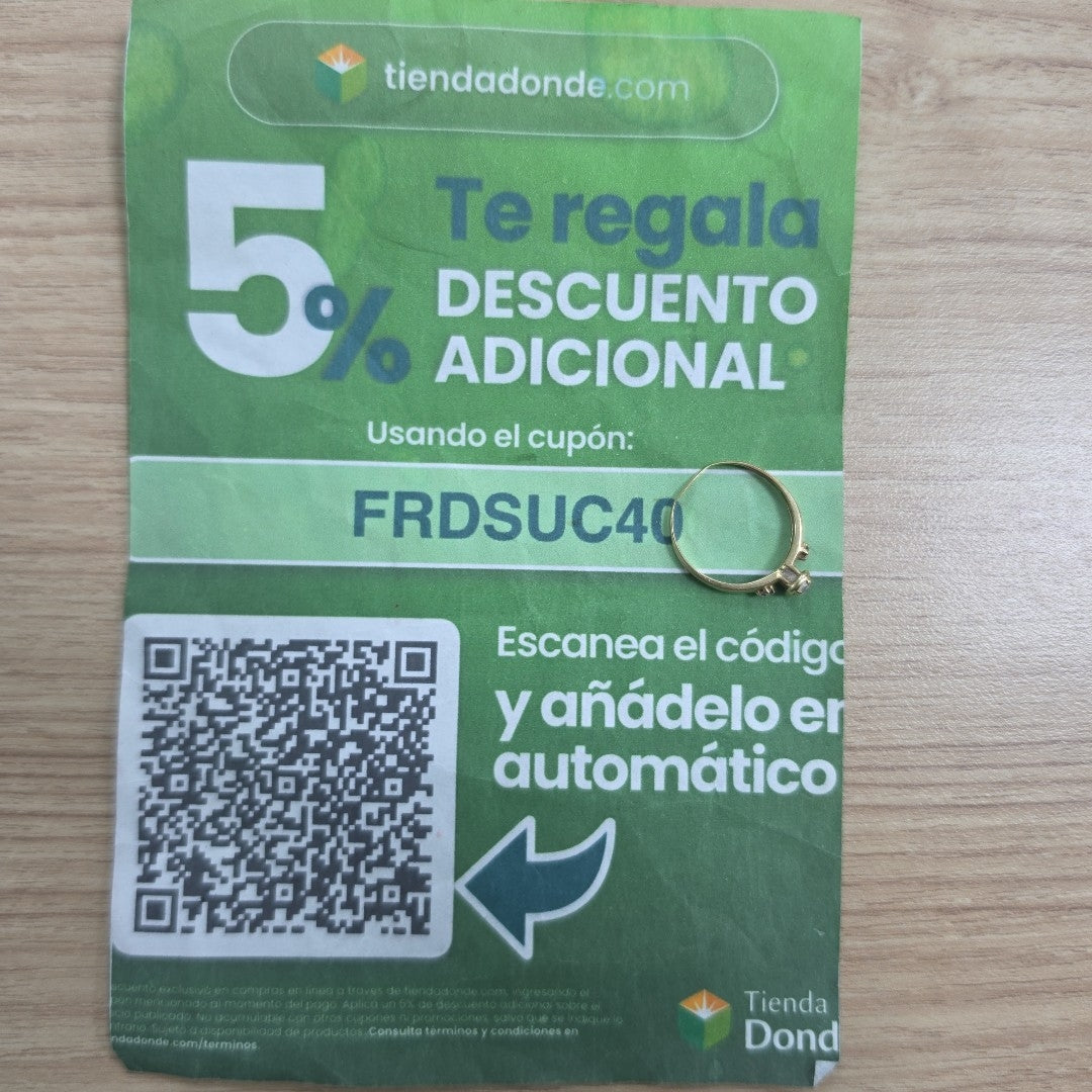 ANILLITO ORO 10 K 1,40 GRMS (SEMINUEVO)