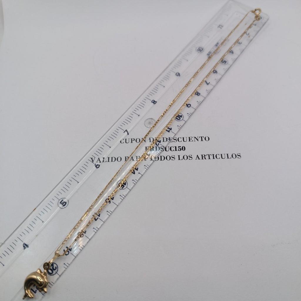 CADENA ORO 10 K 2.2 GRMS (SEMINUEVO)