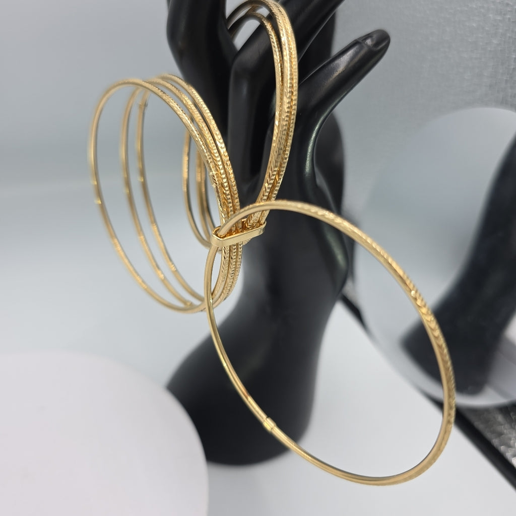 SEMANARIO DE PULSERAS ORO 14 K 16,20 GRMS (SEMINUEVO)