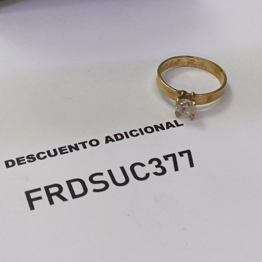 ANILLITO ORO 14 K 2.8 GRMS (SEMINUEVO)