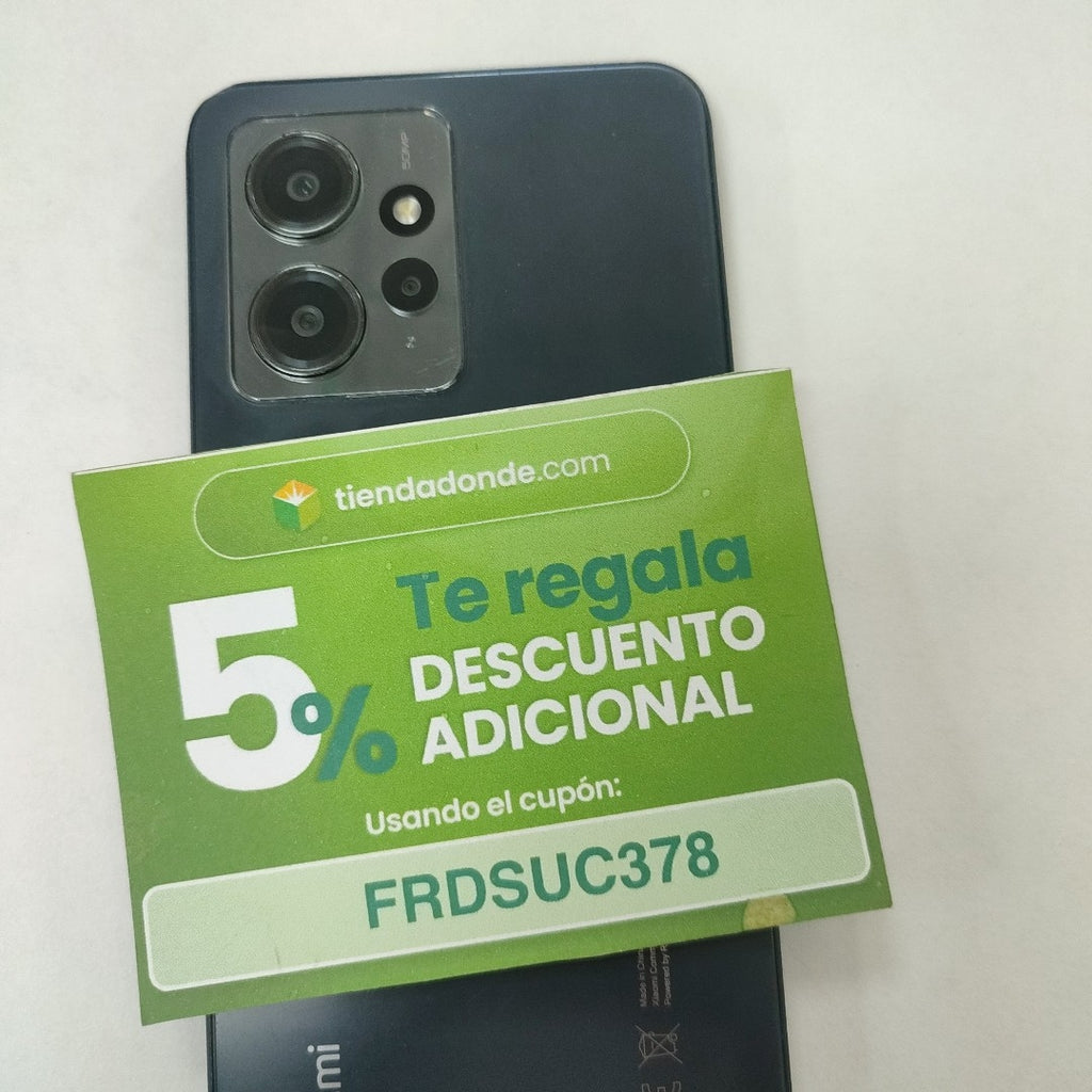 CELULAR XIAOMI REDMI NOTE 12 23028RA60L (2023) 128 GB 4 GB RAM (SEMINUEVO)