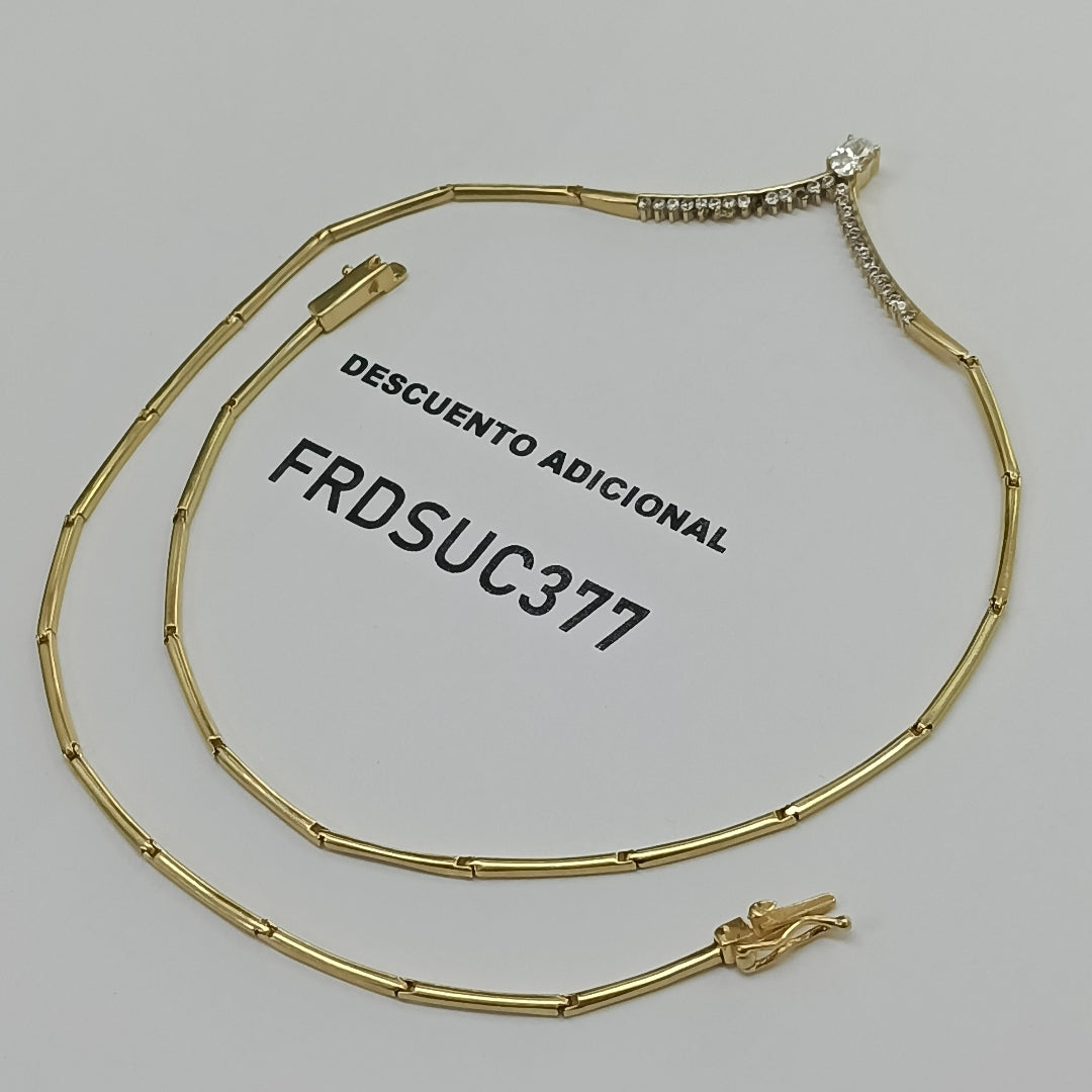 GARGANTILLA ORO 14 K 9.7 GRMS (SEMINUEVO)