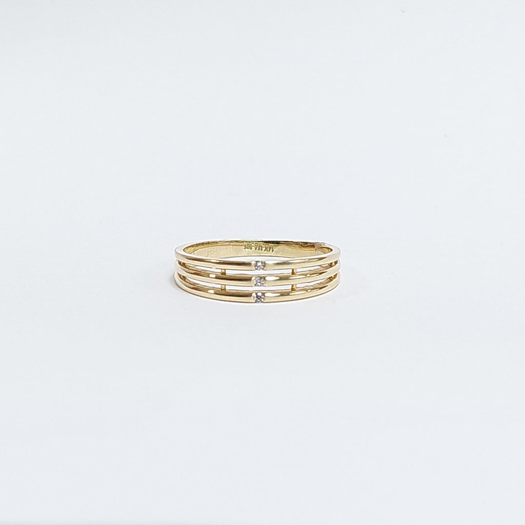 ANILLOS DAMA ORO 14K 1.6 (NUEVO)